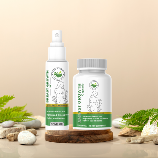 breast oil 2 piece & 1 capsule bottle | combo offer